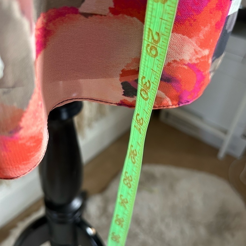 Trina Turk floral cover up size 0 - Picture 5 of 6